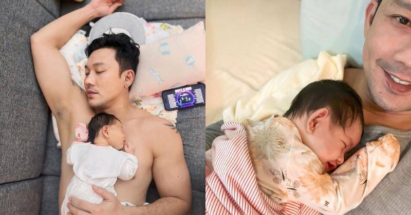 7 Foto Baby Biel di Dekapan Denny Sumargo, Sweet Banget